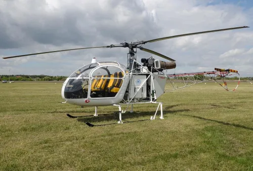 Abgasrohr für Alouette 2