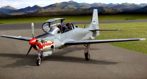 Abgasrohre für Tucano T27 von Juniaer 2,3 meter, X-45 / K45