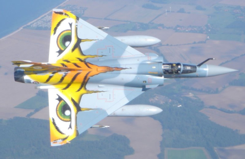 Schubrohr HIGH POWER für AD Mirage 1/5
