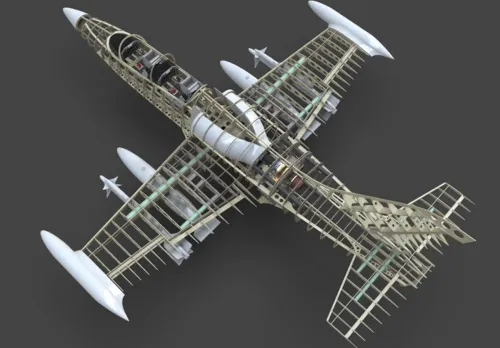 Schubrohr für Albatros, Custom wings 1/3,5