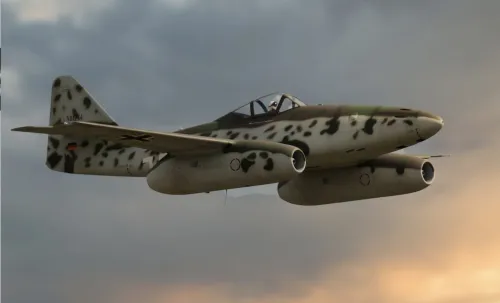 Schubrohrset für Me-262 1/4, Airworld