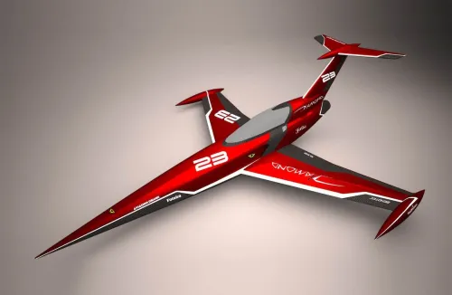 Schubrohr für Diamond, Aviation Design