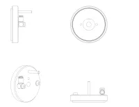 Bremsenset für Me 262, pneumatisch