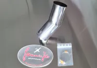 Abgassystem für Bell 205 UH-1D, VARIO, Maßstab 1/7