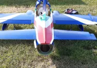 Schubrohr für MB 339, Global Jets (1,8 meter Meter Spannweite)