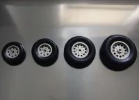 Scale aluminium wheel 4