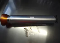 Schubrohr mit Vektorsteuerung für Eurofighter CARF