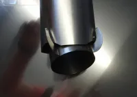 Schubrohr mit Vektorsteuerung für Eurofighter CARF