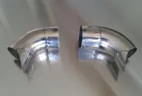 Turboprop exhausts for Timber 110, Hangar 9