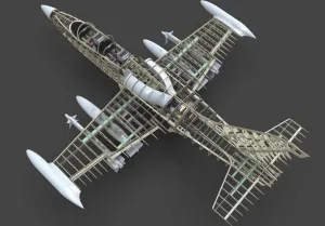 Schubrohr für Albatros, Custom wings 1/3,5